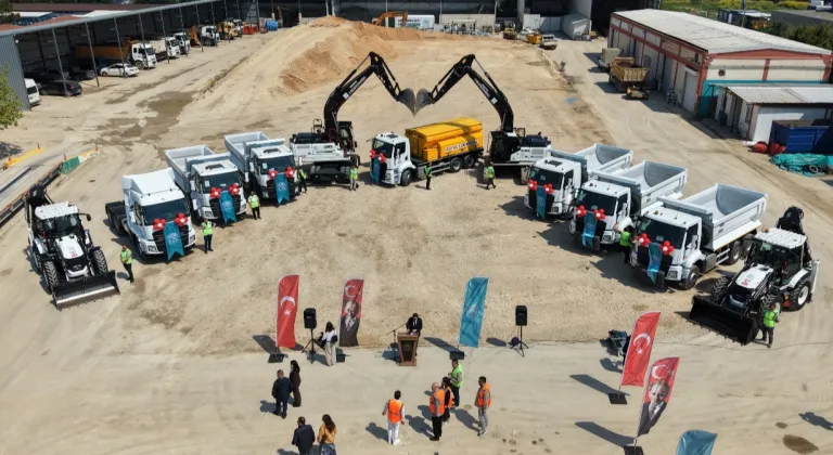 Bursa Nilüfer'in yeni araçları yollarda