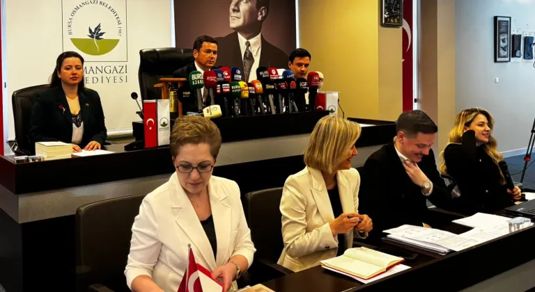 Bursa Osmangazi Belediye Meclisi'nde Nisan ayı oturumu yapıldı