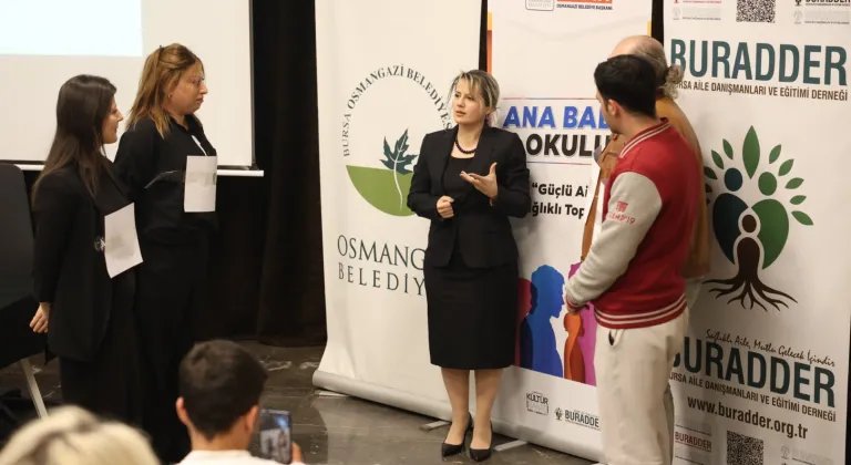 Bursa Osmangazi'de Ana Baba Okulu’nda aile içi şiddet konuşuldu
