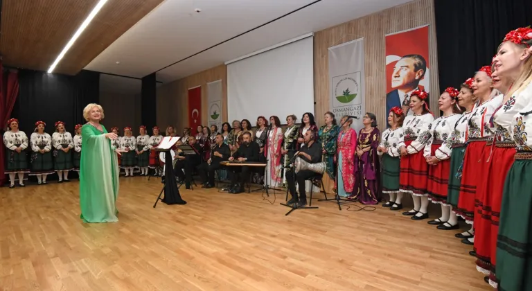 Bursa Osmangazi’de engelsiz türküler