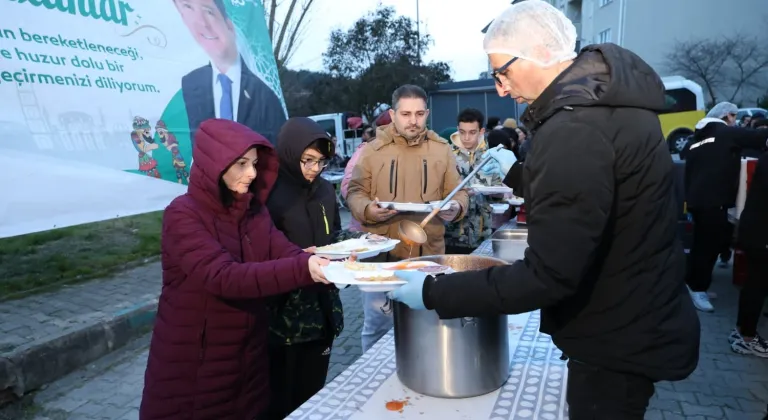 Bursa Osmangazi'de gönül sofrası kuruldu