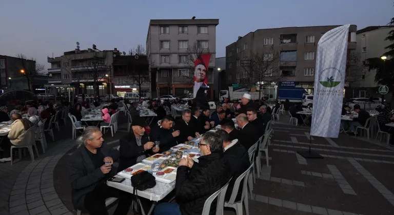 Bursa Osmangazi’nin gönül sofrası Bağlarbaşı’na kuruldu