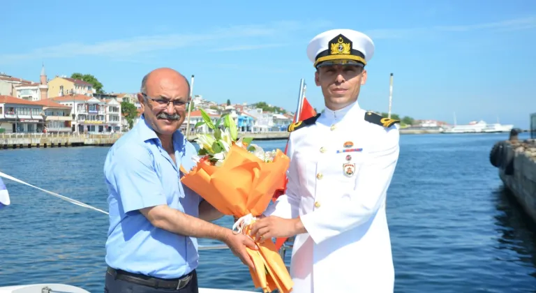 Bursa Vali Yardımcısı Güney'den Mudanya'da Sahil Güvenlik'e ziyaret