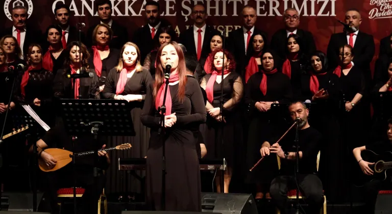 Bursa Yıldırım'da Çanakkale ruhu türkülerle yaşatıldı