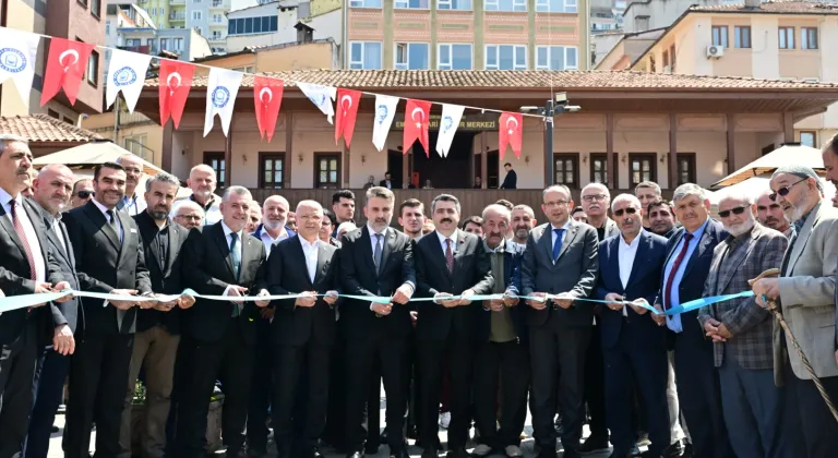 Bursa Yıldırım'da 'Emir Buhari' yenilenen yüzüyle açıldı