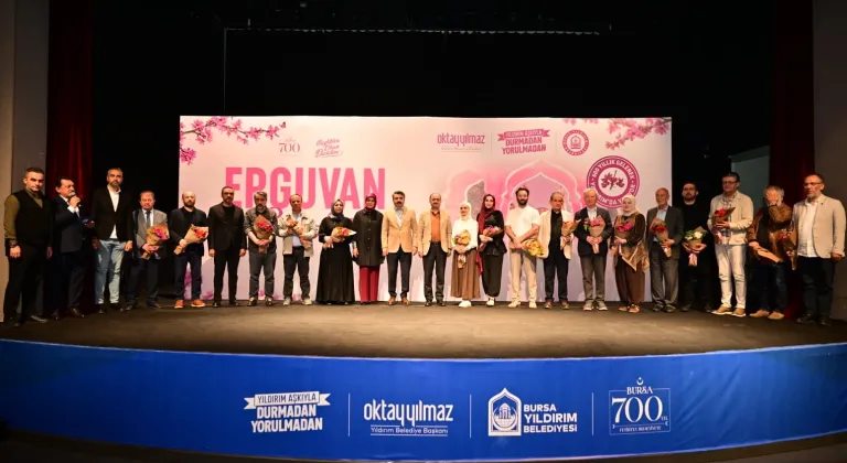 Bursa Yıldırım’da Erguvan Bayramı coşkusu sona erdi
