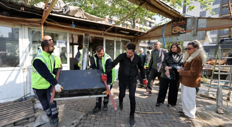 Bursa’da 1050 Konutlar’daki yeşil alan işgalden kurtarıldı