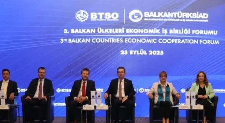 Bursa’da 3. Balkan Ekonomik İş Birliği Forumu