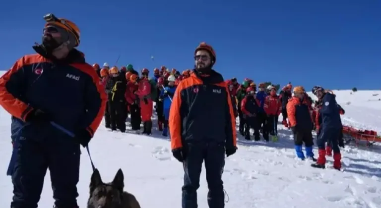 Bursa’da AFAD liderliğinde çığ arama ve kurtarma tatbikatı