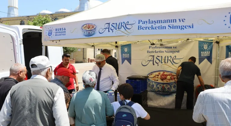 Bursa’da Aşure Geleneği Yıldırım’da Yaşatıldı