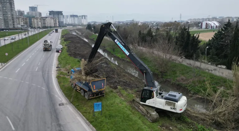 Bursa'da Ayafatma Deresi'nde kapsamlı temizlik