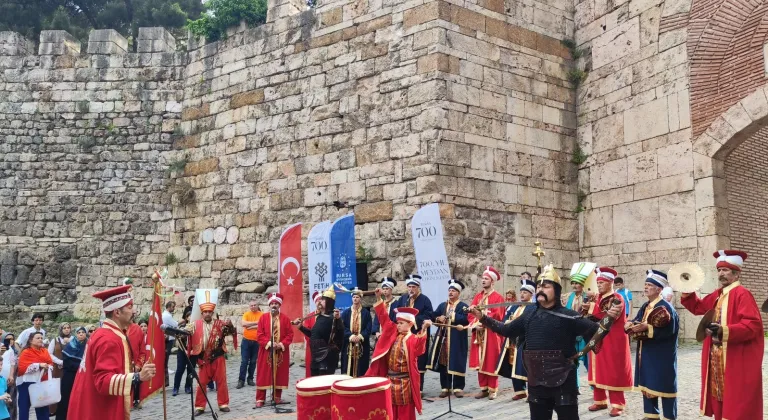Bursa'da Mehter coşkusu