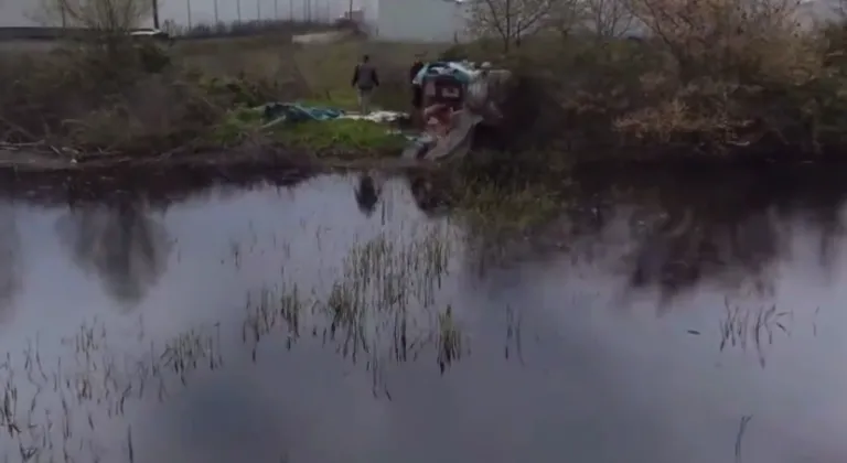 Bursa'da sulak alanlarda gümeler imha edildi