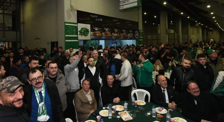 Bursa'da Teksaslı Bursasporlular aynı sofrada buluştu