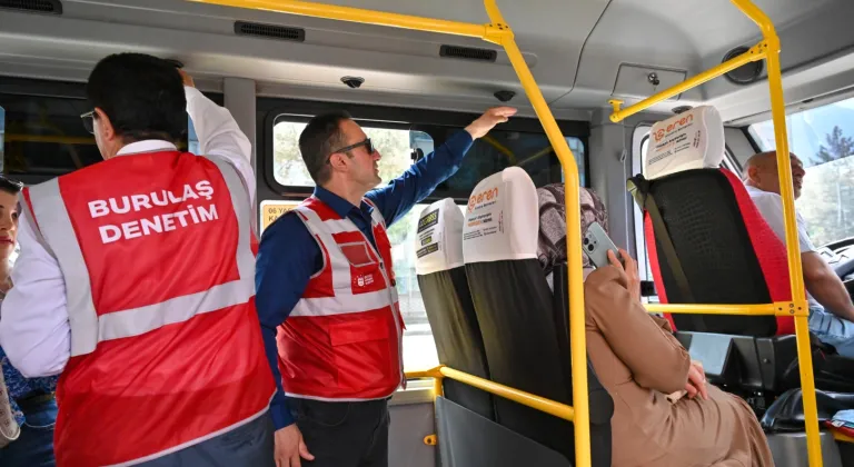 Bursa'da toplu taşıma araçlarında klima denetimi
