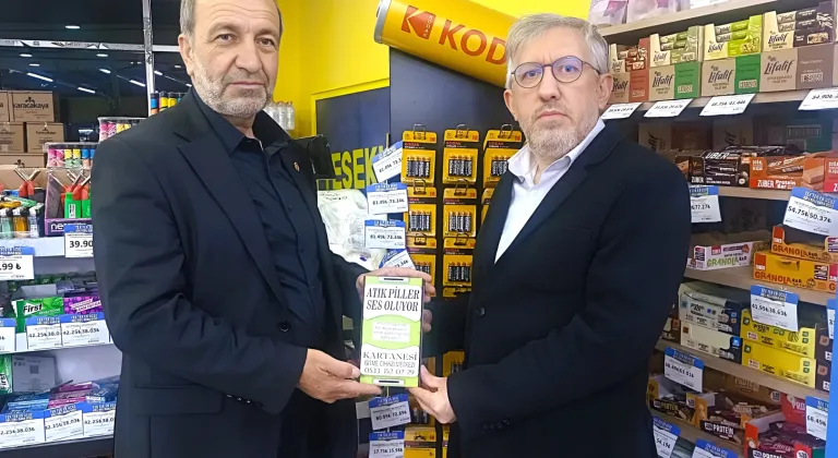 Bursa’da yerel marketlerden atık pil atağı