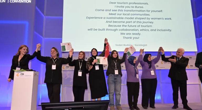 Bursalı kadınlar dünya sahnesinde... Bursa, dünyaya tanıtıldı