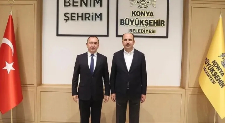 Büyükelçi Khaydarov, Konya Büyükşehir’i Ziyaret Etti