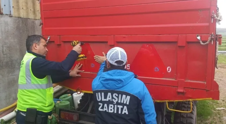 Büyükşehir Gönen’de Traktör Güvenliğini Artırdı