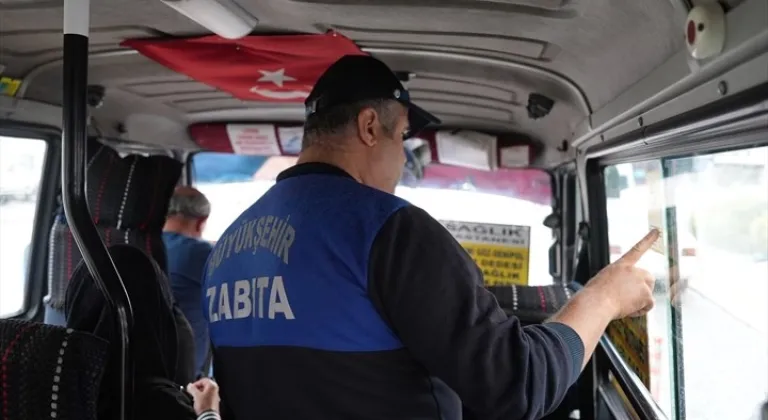 Büyükşehir’den Dolmuş Trafiğine Denetim