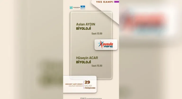 Büyükşehir’in YKS Kampı Biyoloji Dersleriyle Sürüyor