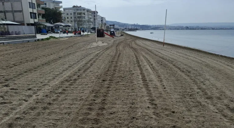 Çanakkale sahilleri yaza hazırlanıyor
