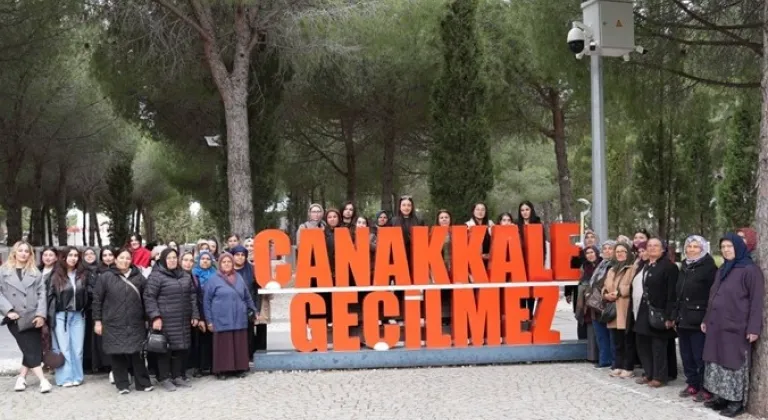 Çanakkale'de Çallı kadınlara Çanakkale yolculuğu