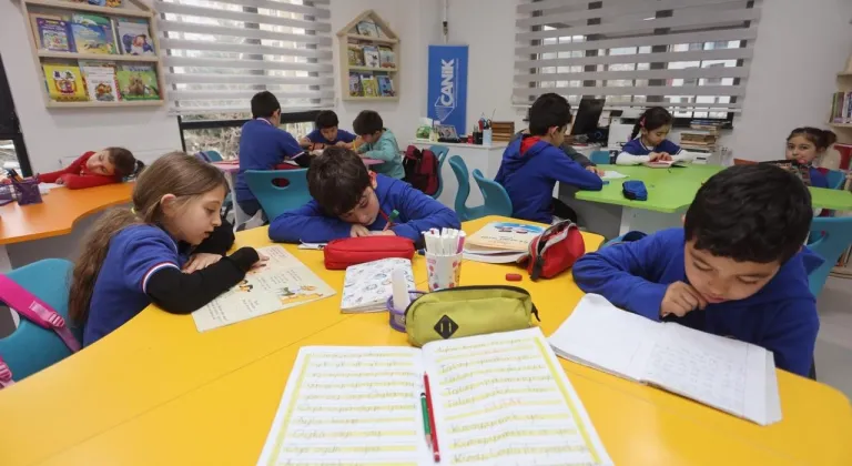 Canik Halk Kütüphanesi'nde 1648 öğrenci kitapla buluştu!