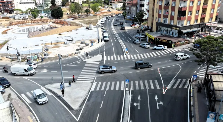 Çayırova’daki kavşakta Büyükşehir imzası