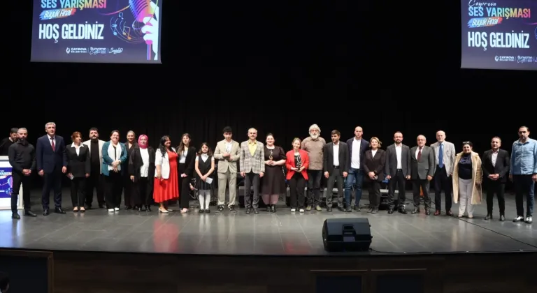 Çayırova'nın en güzel sesi belli oldu