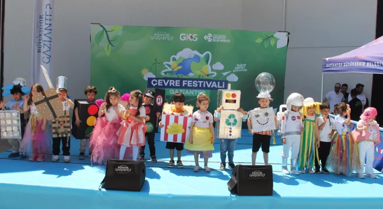 Çevre Festivali Gaziantep’te çocukları ve aileleri buluşturdu