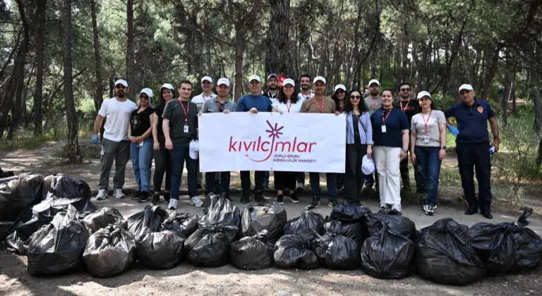 Çiftlik Park Mesire Alanı’nda çevre için el ele verildi