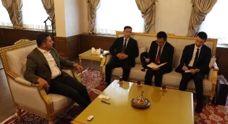 Çin Heyetinden Başkan Arı’ya Ziyaret