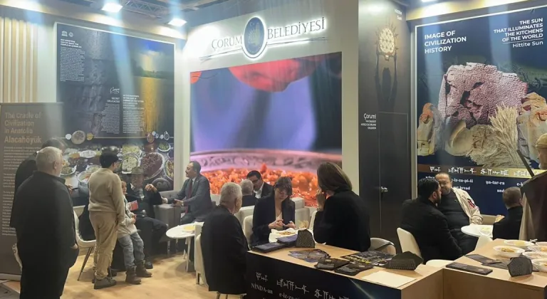 Çorum Belediyesi, Berlin fuarında yerini aldı