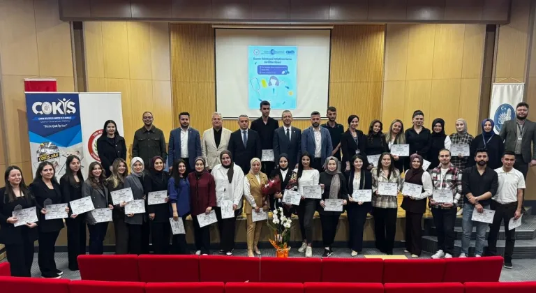 Çorum’da 'Farmahane' kursiyerleri sertifikalarını aldı