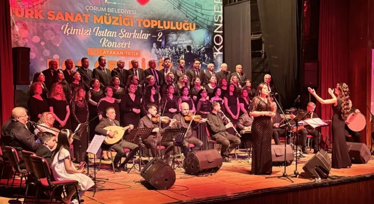 Çorum’da Türk Sanat Müziği gecesi