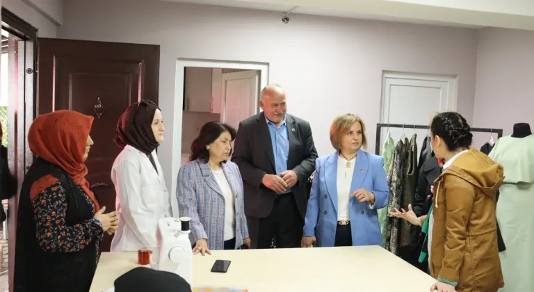 Çubuklubala’daki İZMEK kursiyerlerinden belediyeye teşekkür