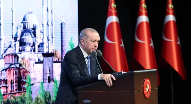 Cumhurbaşkanı Erdoğan: 202 vakıf eserini yeniden ayağa kaldırdık