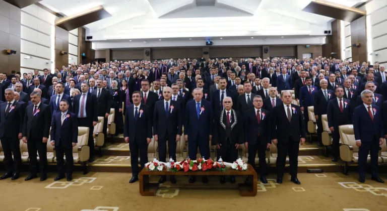 Cumhurbaşkanı Erdoğan Anayasa Mahkemesi'nin 64. yıl törenlerine katıldı