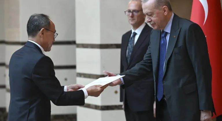 Cumhurbaşkanı Erdoğan, Büyükelçilerin güven mektuplarını kabul etti