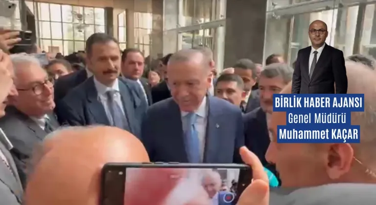 Cumhurbaşkanı Erdoğan grup toplantısı sonrası gazetecilerle sohbet etti