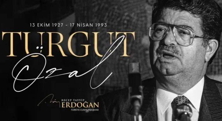 Cumhurbaşkanı Erdoğan: Merhum Özal’ın Mirası, Bugün Hala Güçlü Bir İz Bırakıyor

