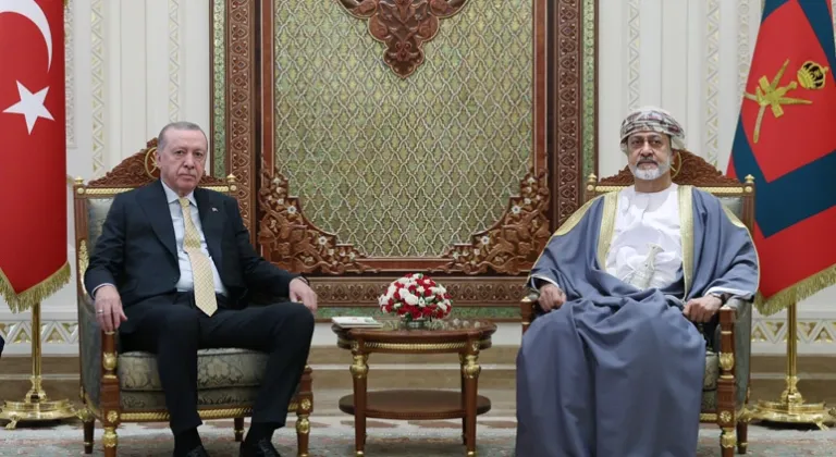 Cumhurbaşkanı Erdoğan, Umman Sultanı ile görüştü