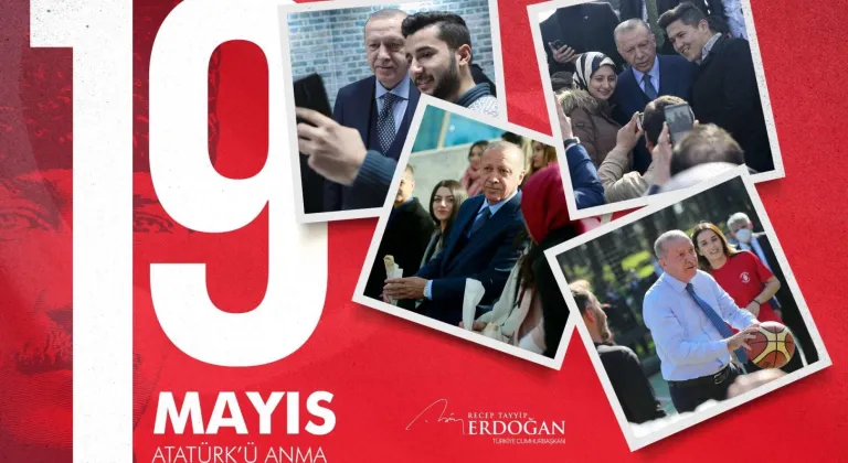 Cumhurbaşkanı Erdoğan’dan 19 Mayıs mesajı