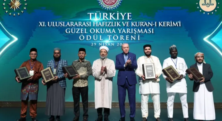 Cumhurbaşkanı Erdoğan’dan Kur’an-ı Kerim Yarışması'nda birlik ve kardeşlik vurgusu