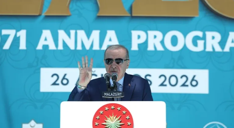 Cumhurbaşkanı Erdoğan’dan Malazgirt’te “Terörsüz Türkiye” Mesajı