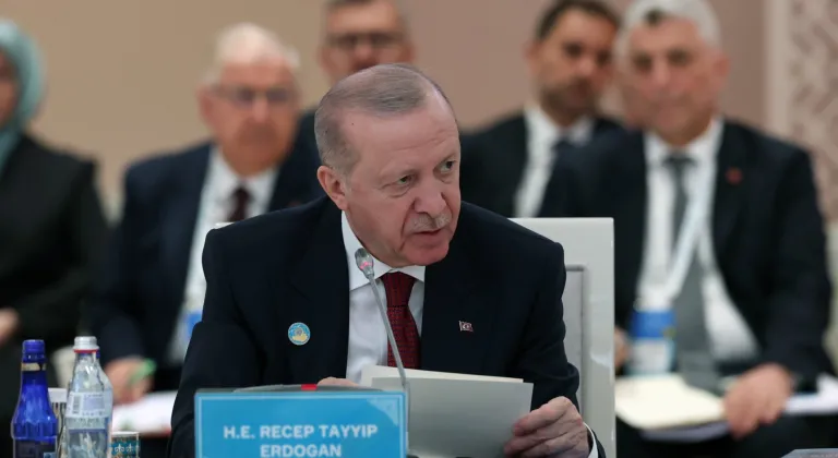 Cumhurbaşkanı Erdoğan’dan Türkistan Zirvesi'nde 'dijital birlik' vurgusu