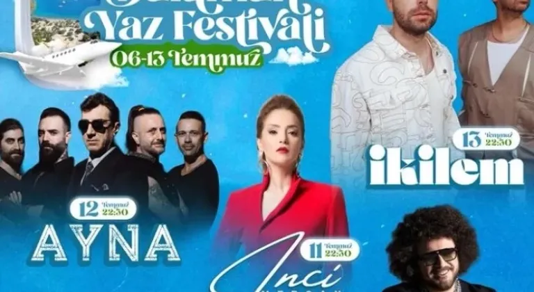 Dalaman’da 2025 Yaz Festivali Kapılarını Açıyor









