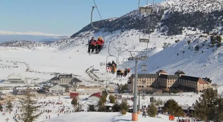 Davraz’a ilk kar düştü, sezon umudu yeşerdi