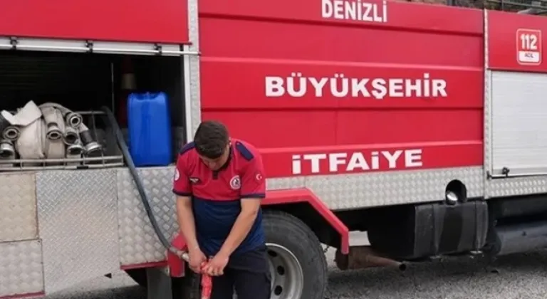 Denizli Büyükşehir, Yangınla Mücadelede Yeni Proje Başlattı

